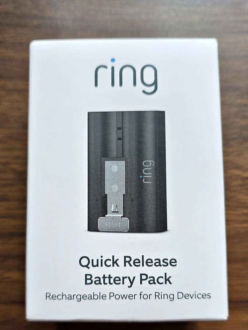 Ring Quick Release Battery Pack Rechargeable Power Pack NWT